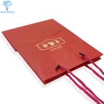 Custom Jewelry Free Sample Wedding Door Red Paper Gift Bags With Handles