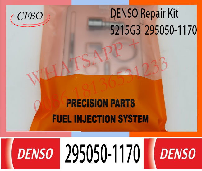 295050-1170 DIESEL DENSO INJECTOR PARTS REPAIR KIT 095000-6750 095000-6753 for J08E 23670-E0030 23670-E0031