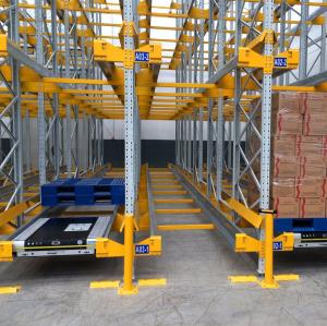 Wholesale High Space Saving Steel Radio Shuttle Racking System Warehouse Storage from china suppliers