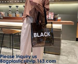 Wholesale Holographic Hologram Transparent Laser Shoulder Bag Women Waterproof Large Capacity,Clear Shopping Bag PVC Handbag Fashi from china suppliers