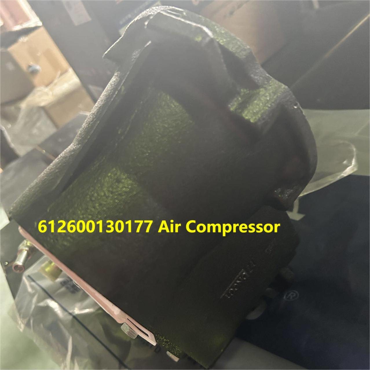 612600130177 HOWO Truck Parts Water Cooling Air Compressor Weichai Engine Spare Parts