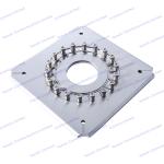1.25mm Ferrule Style Fiber Optic Polish Jigs 18 Holes For Polishing Machine
