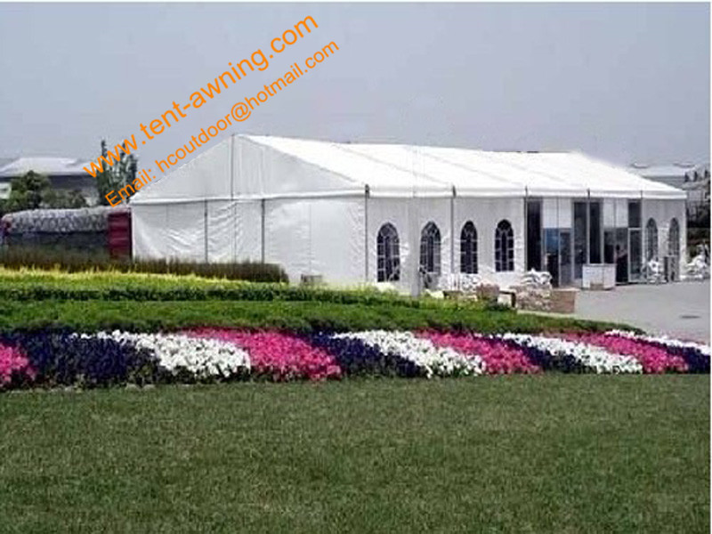 Waterproof Frame Tent Aluminum Framework and PVC Cover Outdoor Marquees