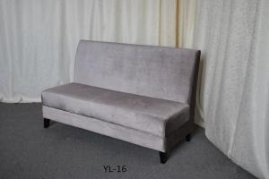 Wholesale Commercial use single side restaurant booth seating fast foodsofa (YL-16) from china suppliers