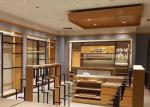 Modern Men's Clothing Display Fixtures With Heavy Duty Showcase Cabinet