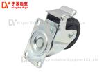 Anti Static Plate Caster Wheels For Hand Cart / Lean Tube Shelves