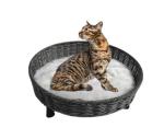 Morden Style Artificial Rattan Pet Furniture Fashion Indoor Pet Bed Dog Bed