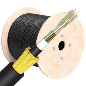Wholesale Fiber Optic Single Jacket Mini Span ADSS Fiber Optic Cable 50m 80m 100m from china suppliers