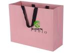 OEM Packaging Recycled Paper Bags With Handles , Tote Christmas Paper Bags