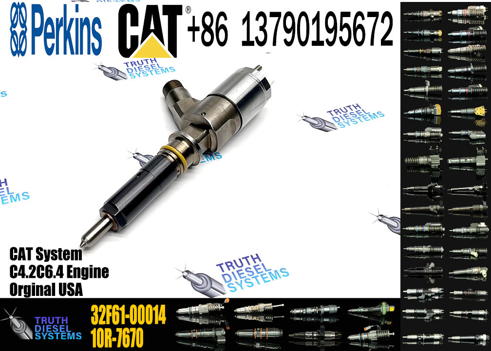 High Quality Diesel Fuel Injector 326-4756 32F61-00014 326-4700 326-4756 326-4740 For C4.2 Engine