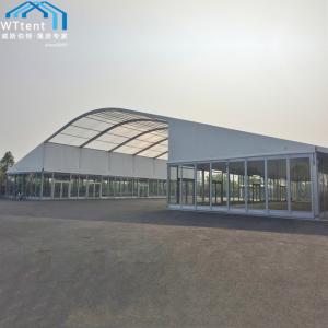 Wholesale Transparent Window Arcum Tent Arched Roof with Solid Sidewalls from china suppliers