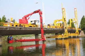 Wholesale 18m Bucket Type Bridge Inspection Truck Easy Access Easy Operation Safety from china suppliers