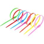 Heat Resistant Nylon Cable Tie 300mm Themed Color For Playground Steel Pole