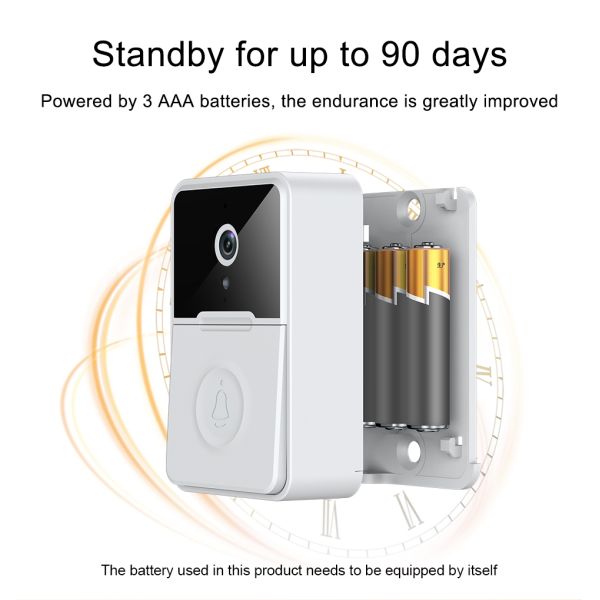 Wireless Anti Hack Smart Home Security Package Video Doorbell Intercom System 4.3 Inch IPS Screen 1080P