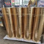 Gold And Silver Kitchen Aluminium Foil Sticker Waterproof Aluminium Wall Paper