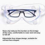 PVC Body Eye Protection Goggles , Lightweight Anti Dust Safety Glasses