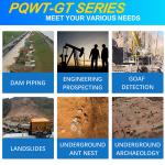 PQWT GT150A Geological Exploration Equipment Rechargeable Ground Water Finder