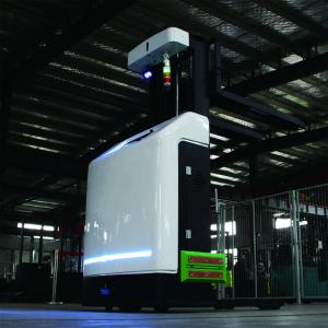 Wholesale Electric Battery Pallet Stacker Truck With Small Turning Radius 1 Year Warranty from china suppliers