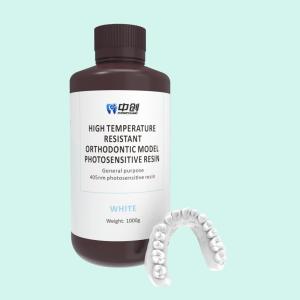 Wholesale White LCD Printer Resin Orthodontic Dental Model Resin High Accuracy from china suppliers