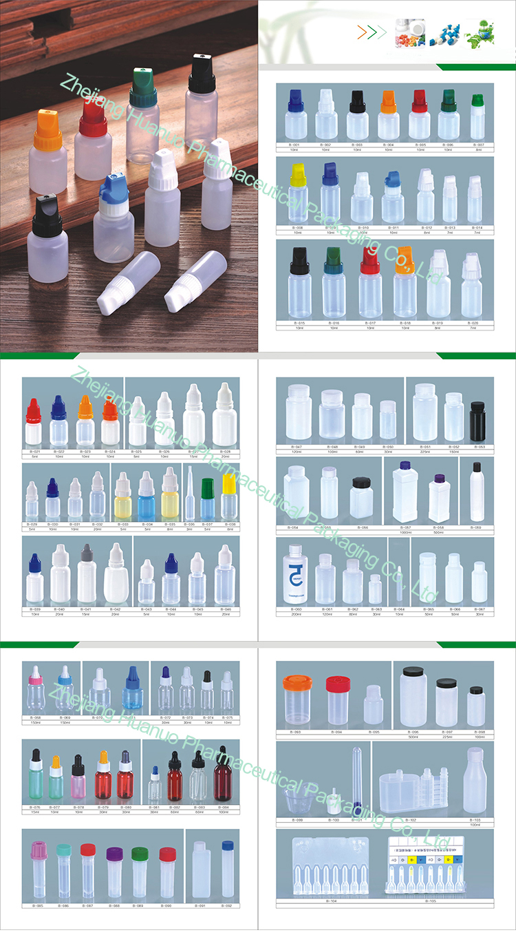 Custom Labeled 12ml LDPE Squeeze Eye Dropper Bottles for Pharmaceutical at GMP Company