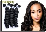 Health Peruvian Virgin Hair Loose Wave / 100g Peruvian Body Wave Hair With