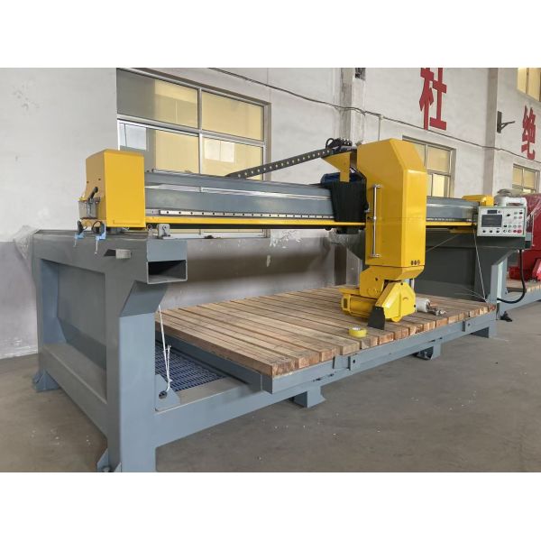ZEUS 3 Axis Bridge Cutting Machine Granite Marble High-accuracy 15kW Engine Pump Motor CNC PLC Stone Saw Customized 380V/220V