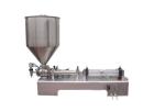 PET Syrup Bottle Cooking Oil Filling Machine / Automatic Bottle Filling