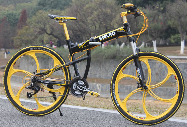 Aluminum Alloy 27 Speed Gear 26 Foldable Bike