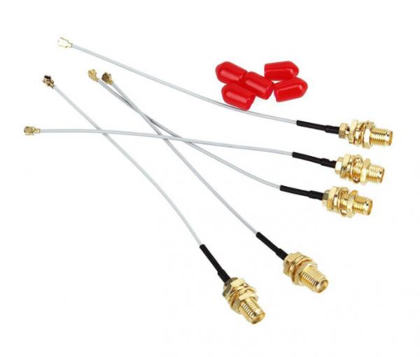 Quality IPEX U.FL Male To SMA Female Radio Frequency Connector Coaxial Jumper Pigtail Cable for sale
