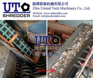 Wholesale sofa shredder, double shaft shredder, waste furniture shredder, furniture crusher, hig performance from United Tech from china suppliers