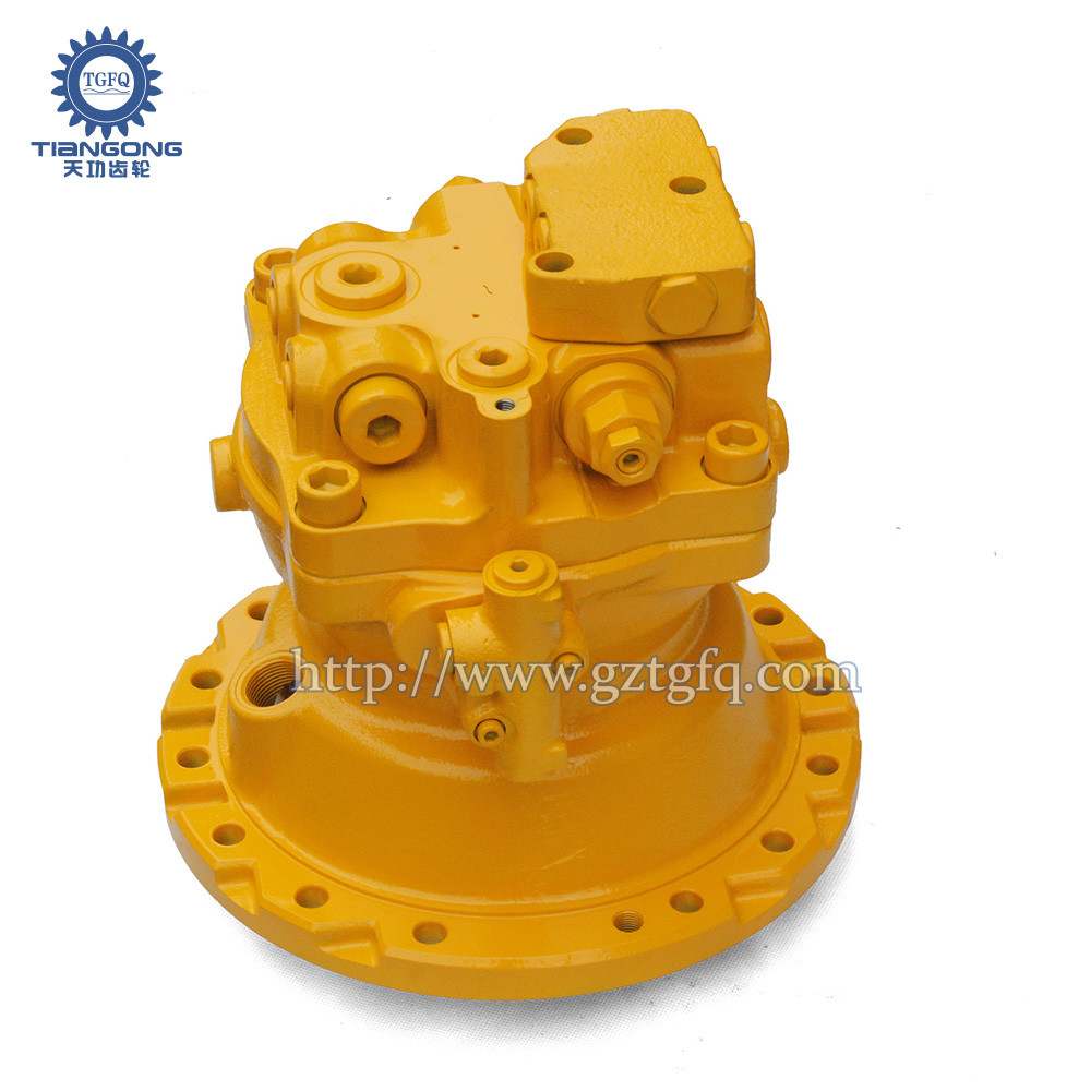 PC160-7 Steel Polished Excavator Swing Motor Spare Part 21K-26-B7300/21K-26-41101