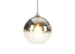 Diameter 20 / 25 / 30CM wedding Decoration Glass Ball Pendant Light