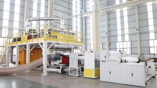 JWELL Machinery Hot Mask Material Single Screw PP Melt Blown Non Woven Production Line