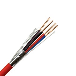 Fire Alarm Cable Shielded 22AWG Solid Bare Copper with FR-PVC Non-Plenum