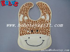 Wholesale 13&quot; Baby Infant Personalized Plush Giraffe Baby Bibs from china suppliers