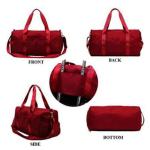 Women Men Oxford PVC Waterproof Gym Duffel Bag For Travel