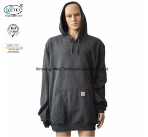 Wholesale Inherent Winter Cotton Fr Flannel Flame Resistant Long Sleeve Shirts With Hood from china suppliers