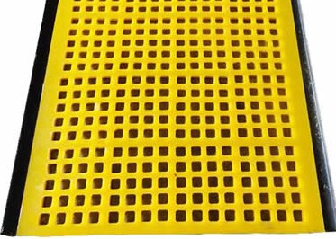 300x1200mm Polyurethane PU Modular Screen Panel High Separation Efficiency