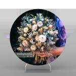 Round Backdrop Stand Grass Wall Birthday Party Decoration Wedding Balloon