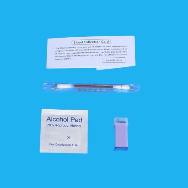 FDA Blood Sample Collection Card DNA Collection Special Card With Chemical