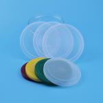 Clear No Toxic 83mm Embossing PE Plastic Lids