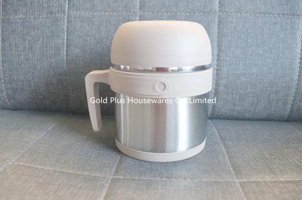 Private label stainless steel insulated bento lunch box 1500ml khaki color