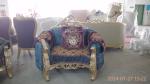 Antique style furniture sofa, good design fabric sofa set hotel lobby sofa