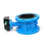 ODM PN16 Electric Motorized Valve Ductile Iron Butterfly Valve Flange Connection