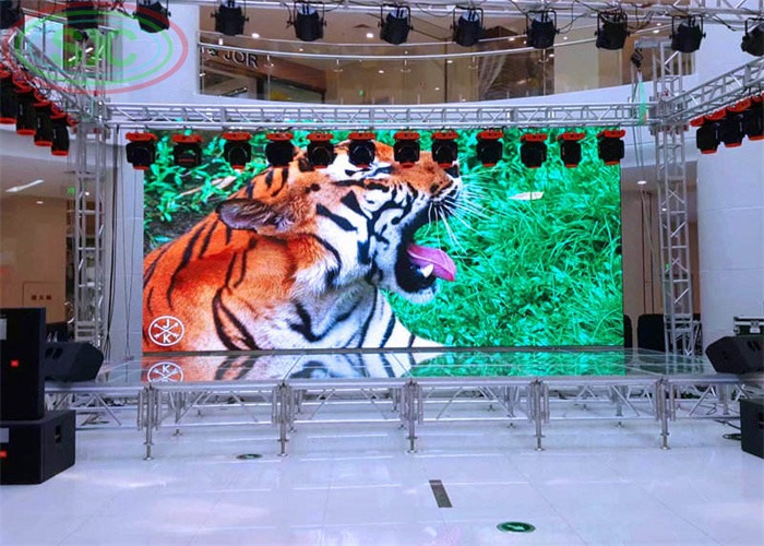 3mm Avg Consumption 438Watt/m2 Rental LED Display Panel Size 960*960mm for High Definition Display