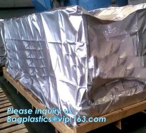 Wholesale Jumbo Foil Bags, Aluminium Shield Cover, Foil Thermal Pallet Cover, Cargoes Protection, Vapour Barrier from china suppliers