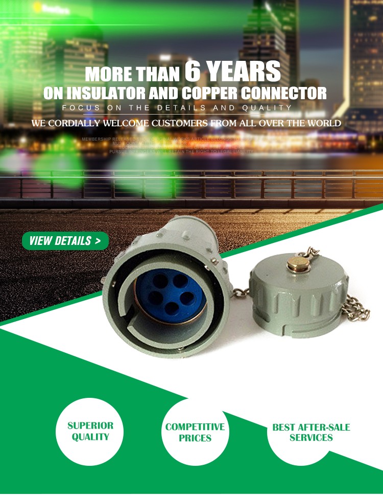 100A 4 Wire Explosion Proof Plug And Socket Adapter Oil Aviation