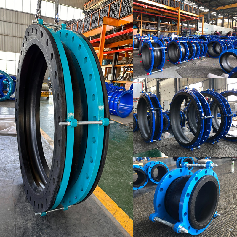 Chemical-resistant Flanging Rubber Expansion Joints Industrial Grade Rubber Flanged Joints Best Rubber Flanged Joints For Vibration Absorption