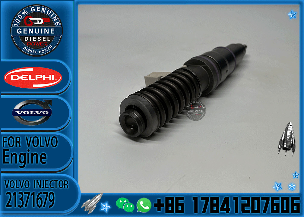 Diesel Fuel Injector 21371679 21340616 BEBE4D25001 for Volvo MD13 D13C Engine