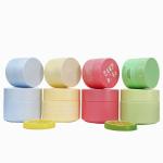 Multiple Color Glass Cosmetic Container Body Butter Glass Jars 30ml 50ml 100ml